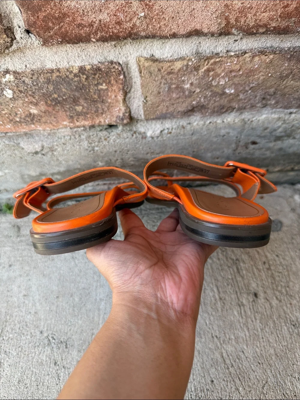 Vionic Julep Women's Dressy Supportive Sandals Orange Size 7